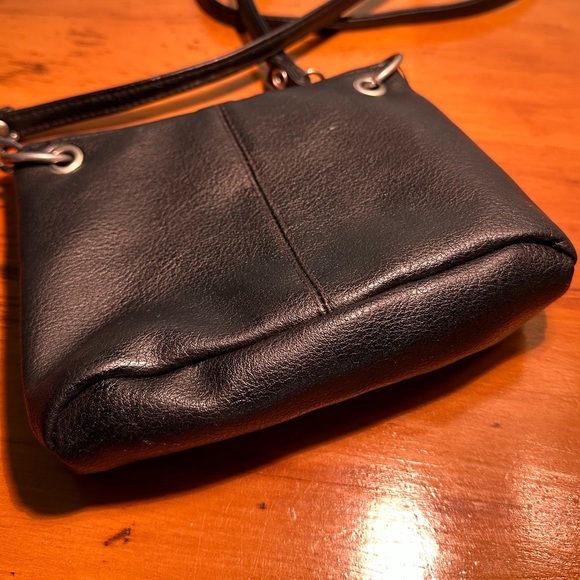Soft Black Crossbody Bag - Picture 7 of 12